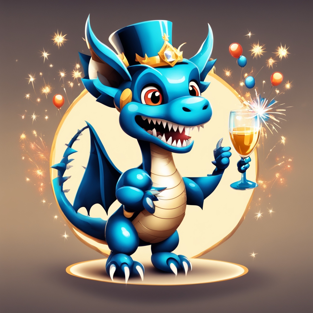 Baby Year of Dragon Logo